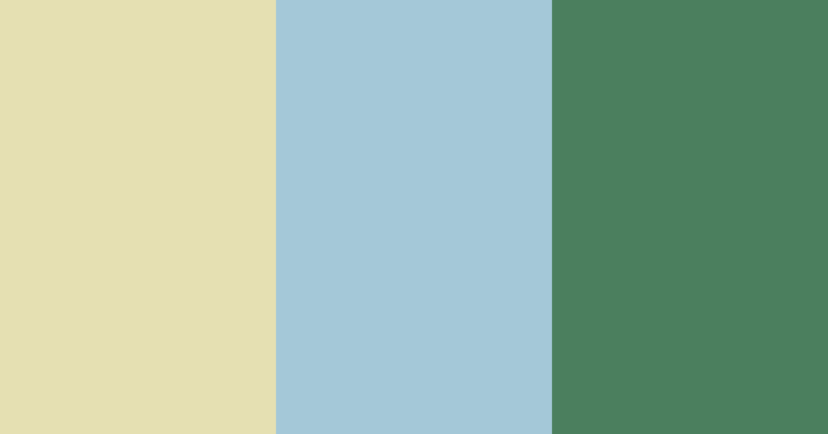 Download emerald sky serenade color palette PNG image (landscape)