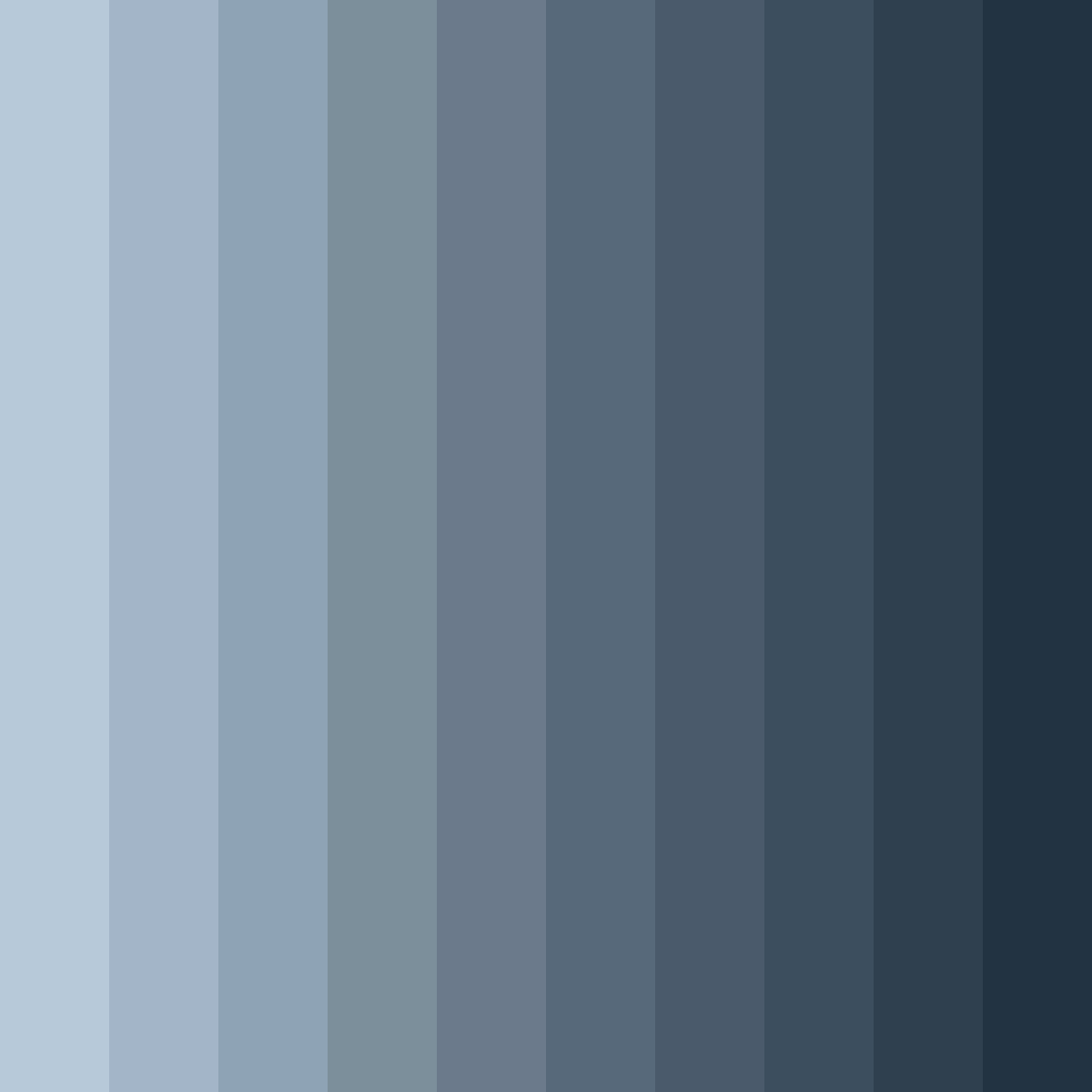 Download dusky blue color palette PNG image (square)