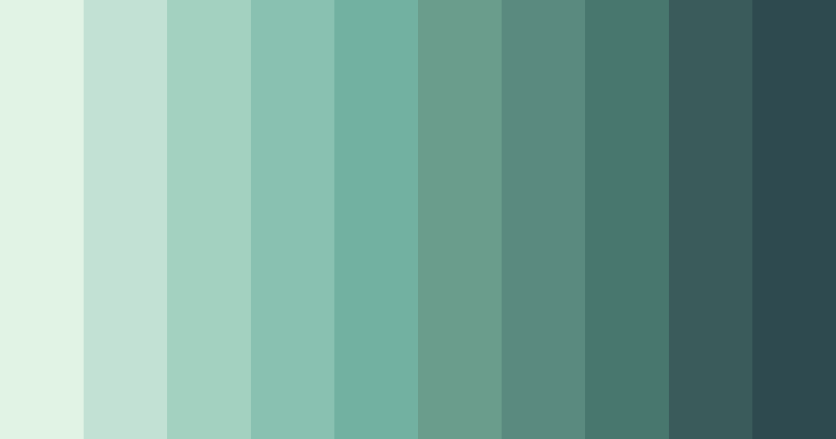 Download whispers of sage color palette PNG image (landscape)