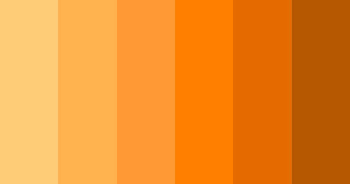Download dark orange delight color palette PNG image (landscape)
