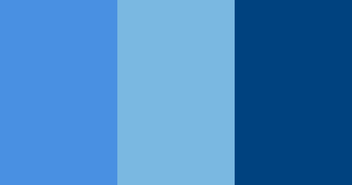 Download dark blue color palette PNG image (landscape)