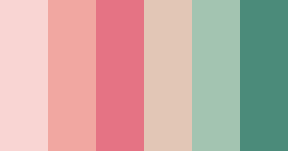 Download blossom breeze color palette PNG image (landscape)