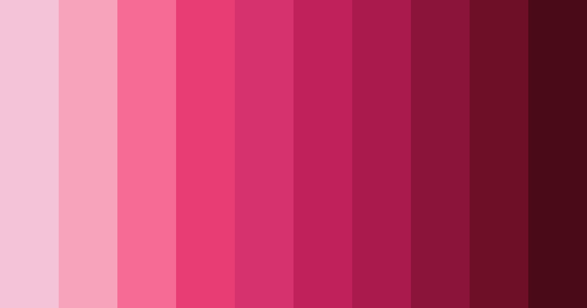 Download pink noir dreamscape color palette PNG image (landscape)