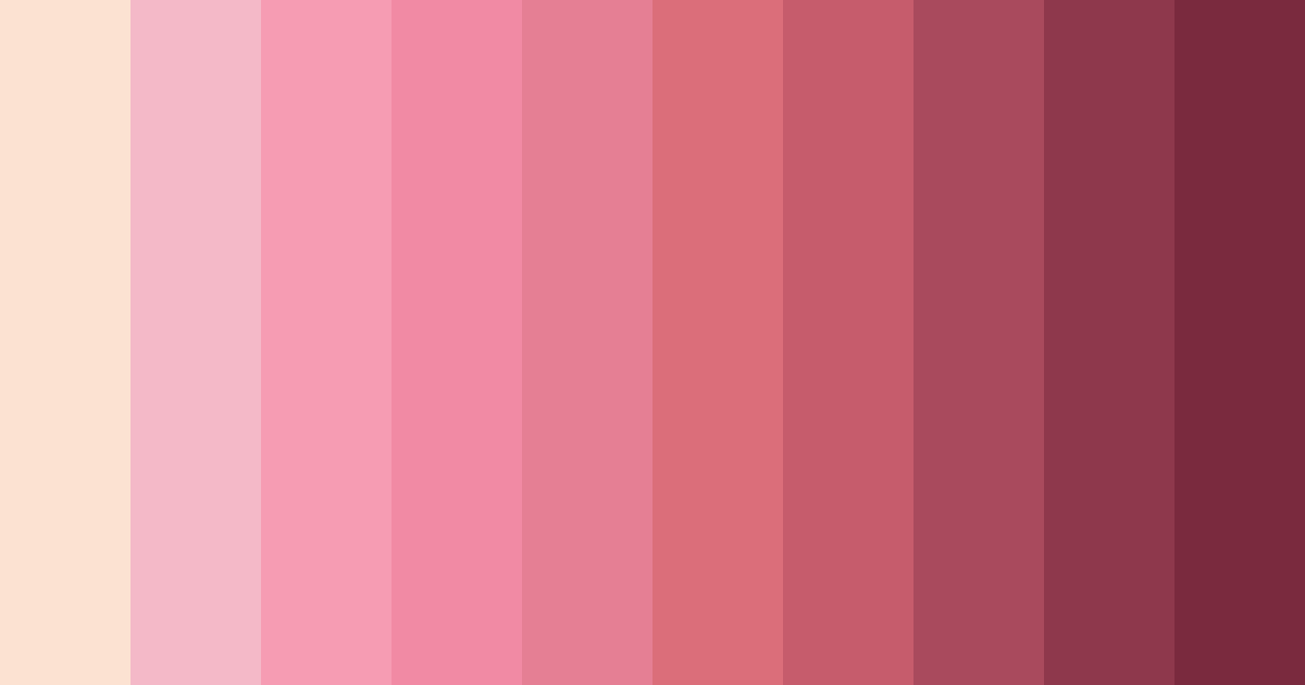 Download pink beige color palette PNG image (landscape)