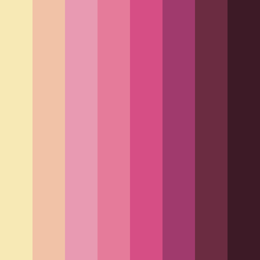 Download chateau rosewood color palette PNG image (square)