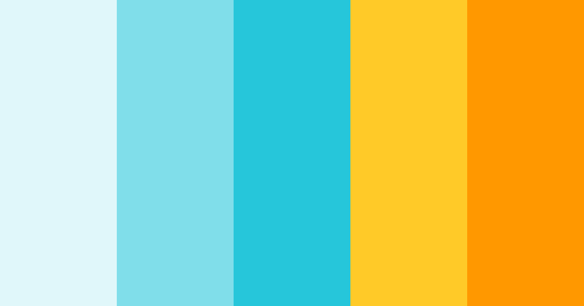 Download azure oasis color palette PNG image (landscape)