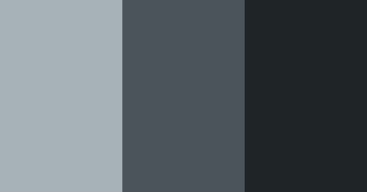 Download steel gray color palette PNG image (landscape)