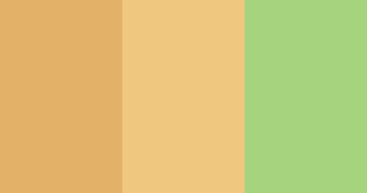 Download sunlit orchard color palette PNG image (landscape)