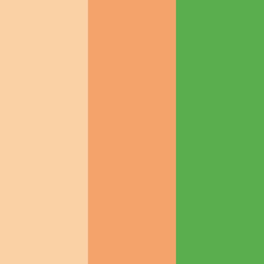 Download sun-kissed meadow color palette PNG image (square)