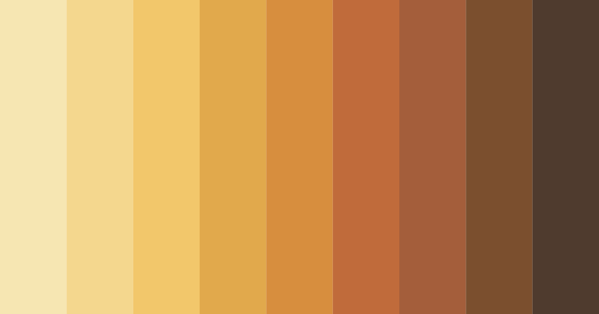 Download brown sunset color palette PNG image (landscape)