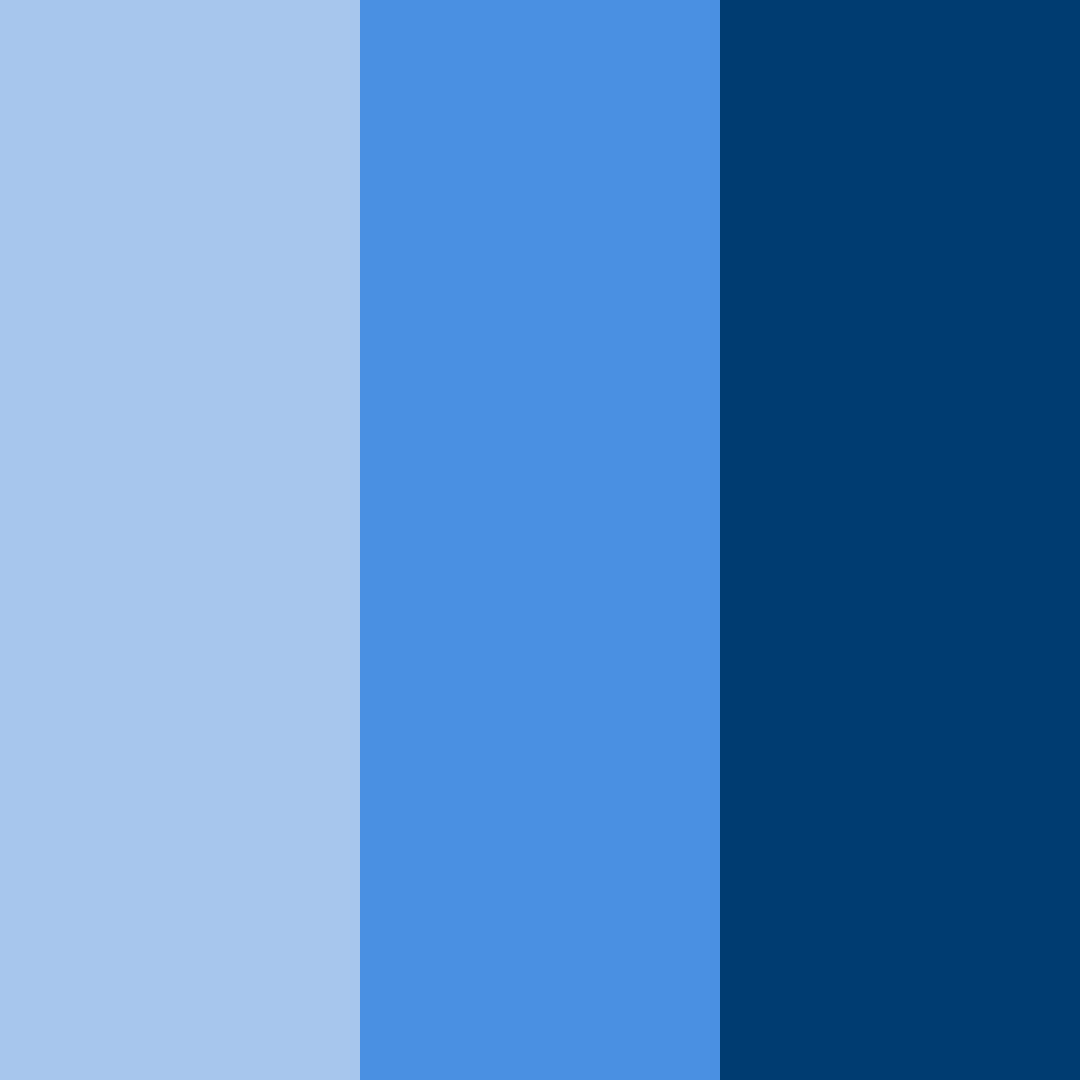 Download majestic azure color palette PNG image (square)