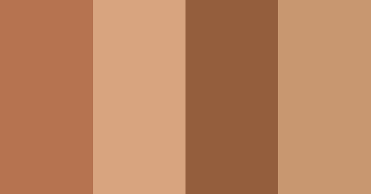 Download autumn spice latte color palette PNG image (landscape)