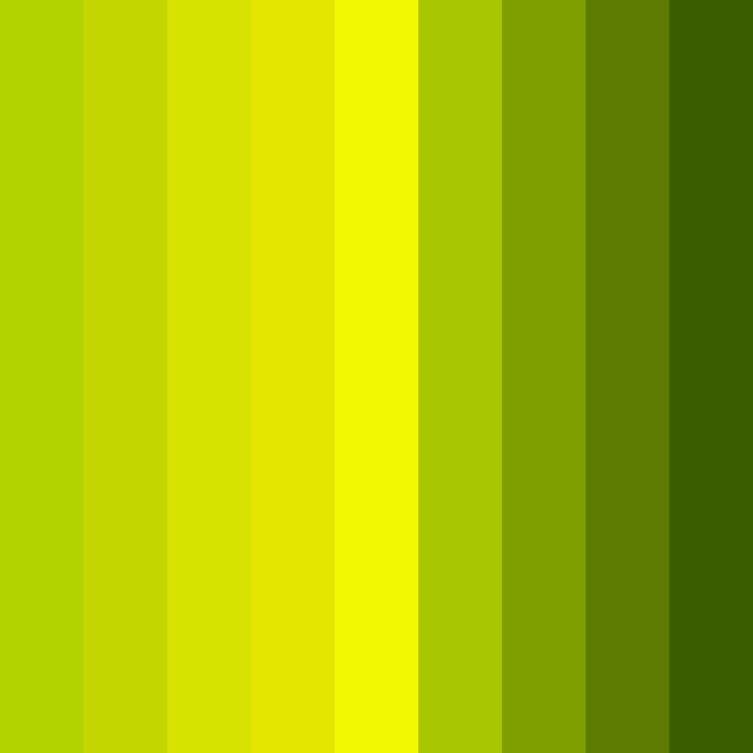 Download bright acid green color palette PNG image (square)