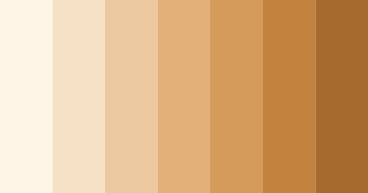 Download vanilla sunset color palette PNG image (landscape)