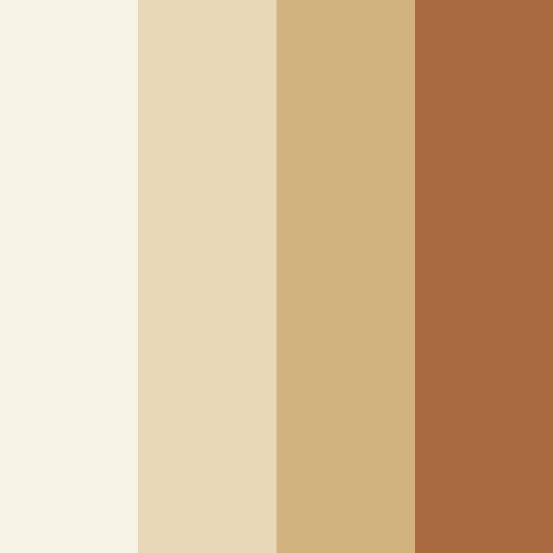 Download light cream color palette PNG image (square)