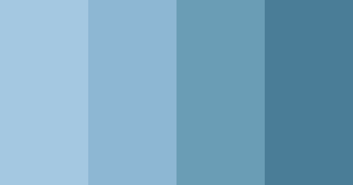 Download muted light blue color palette PNG image (landscape)
