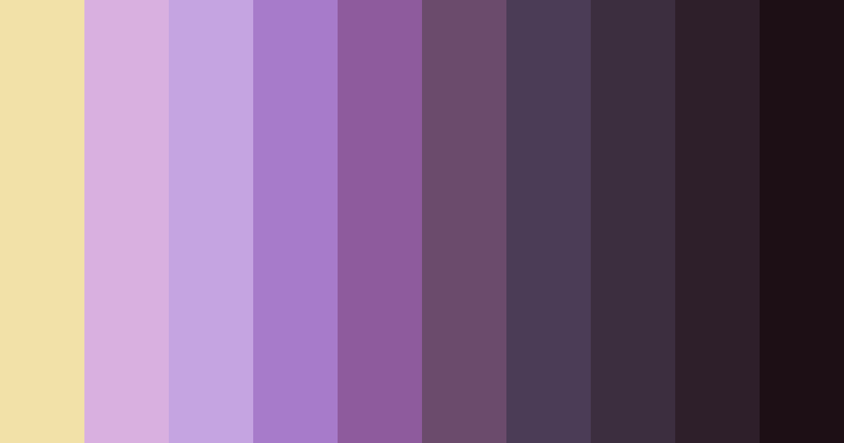 Download purple wildflowers color palette PNG image (landscape)