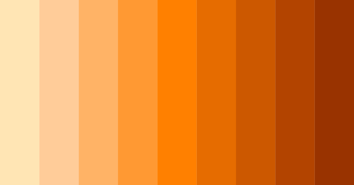 Download peach summer color palette PNG image (landscape)