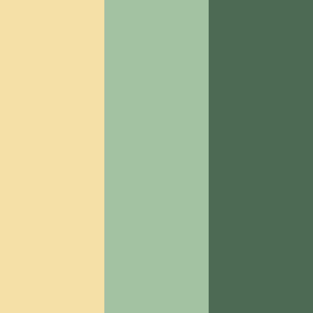 Download golden meadow serenity color palette PNG image (square)