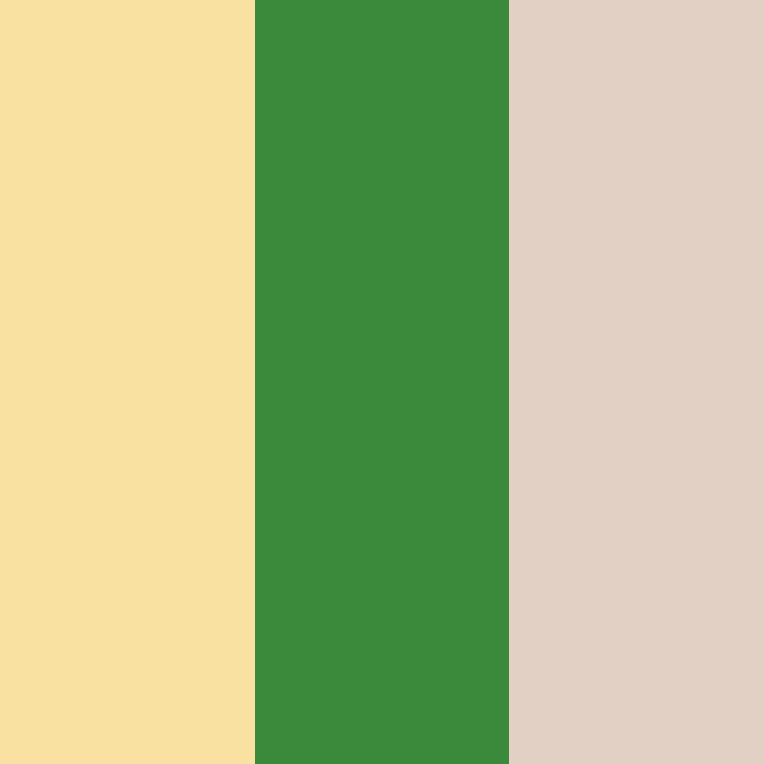 Download golden green elegance color palette PNG image (square)