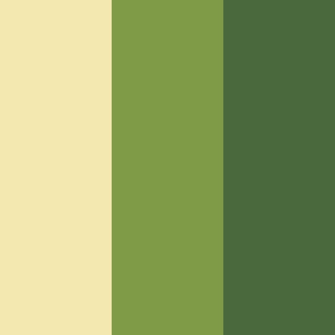 Download golden meadow bliss color palette PNG image (square)