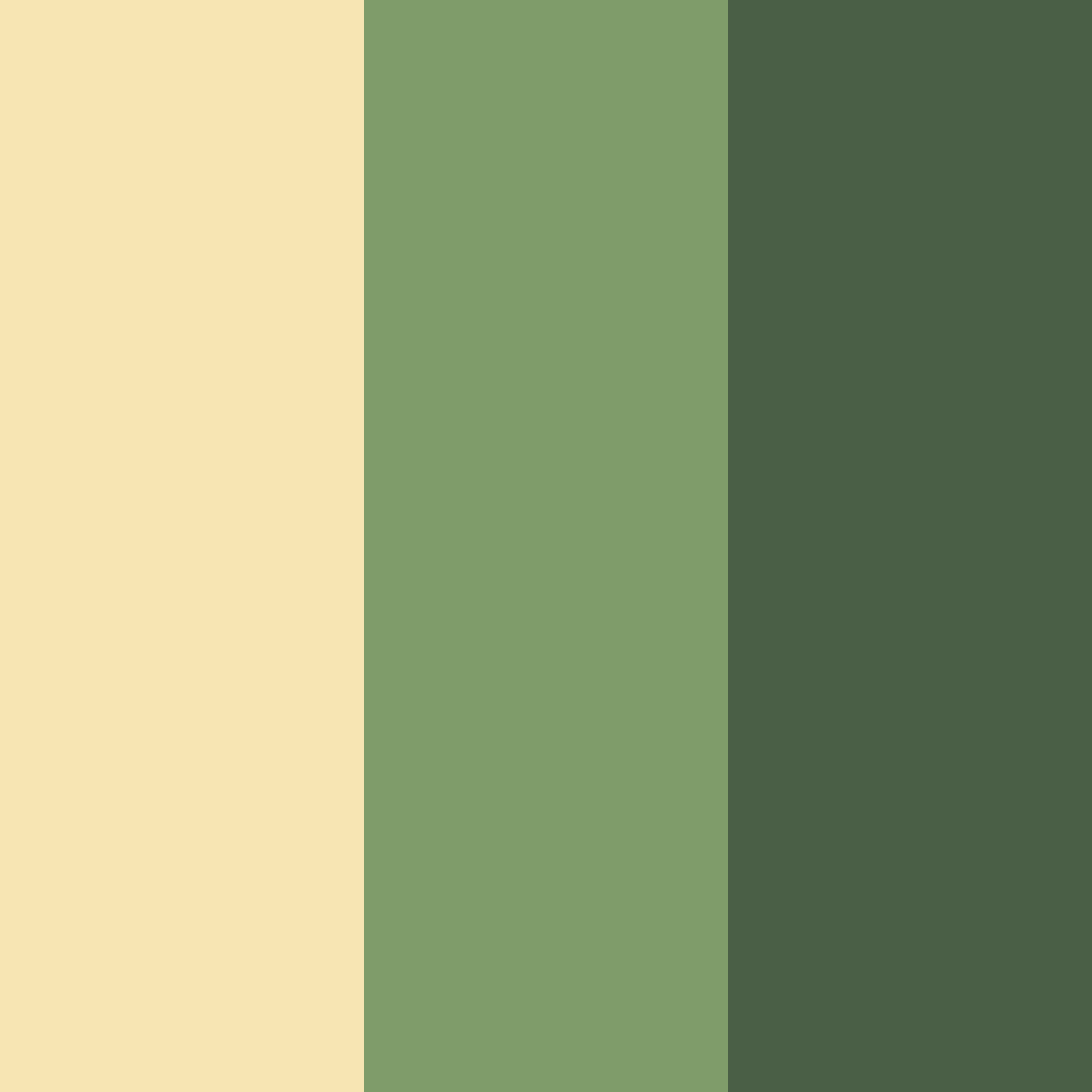 Download golden meadow whisper color palette PNG image (square)