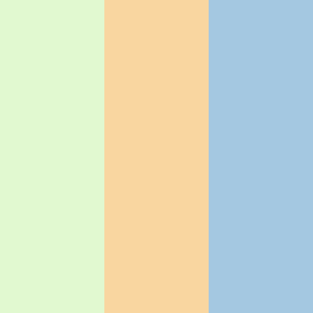 Download light green blue color palette PNG image (square)