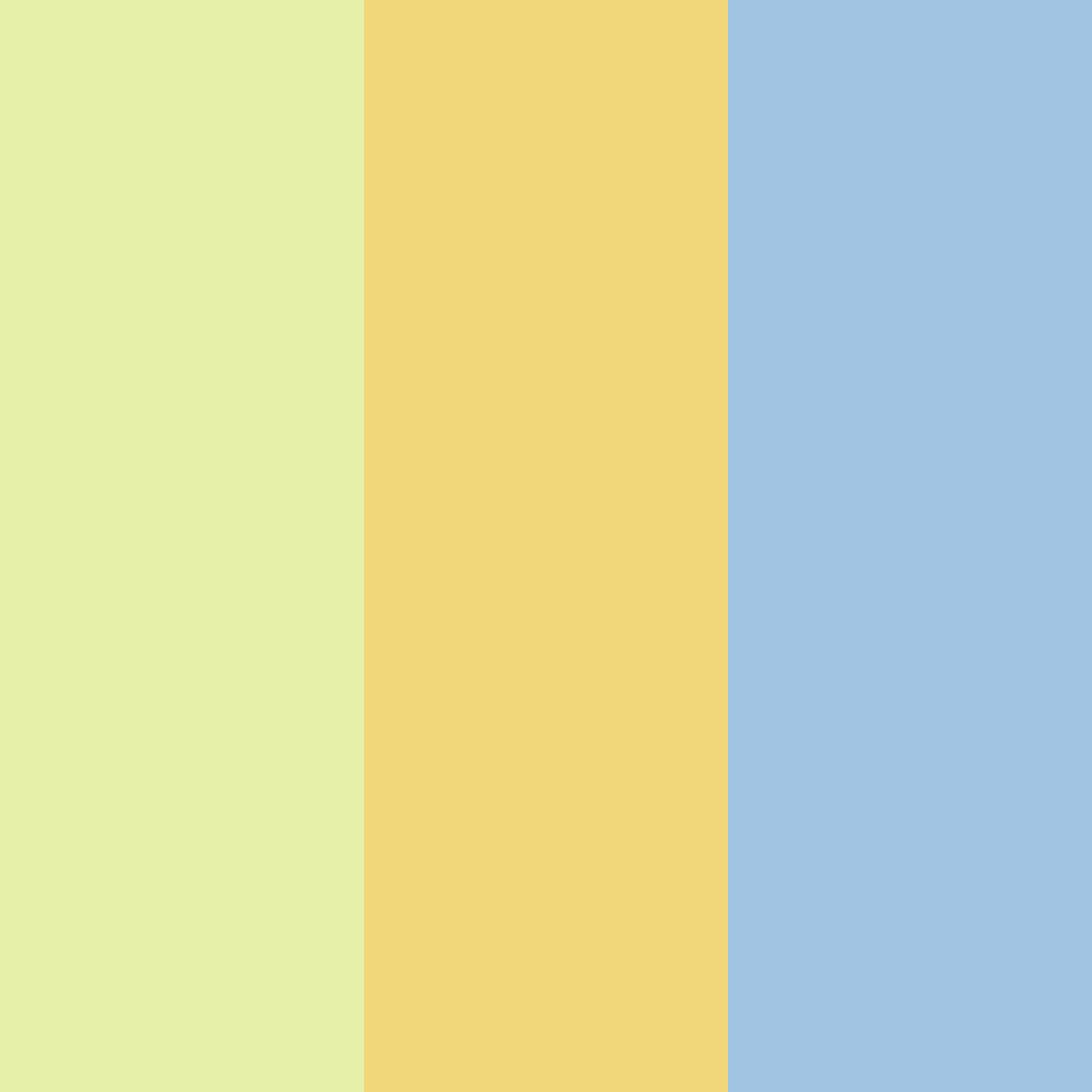 Download light green honey blue color palette PNG image (square)