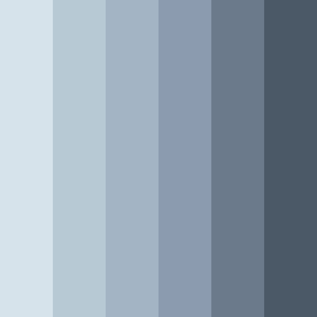 Download mist over mountains color palette PNG image (square)