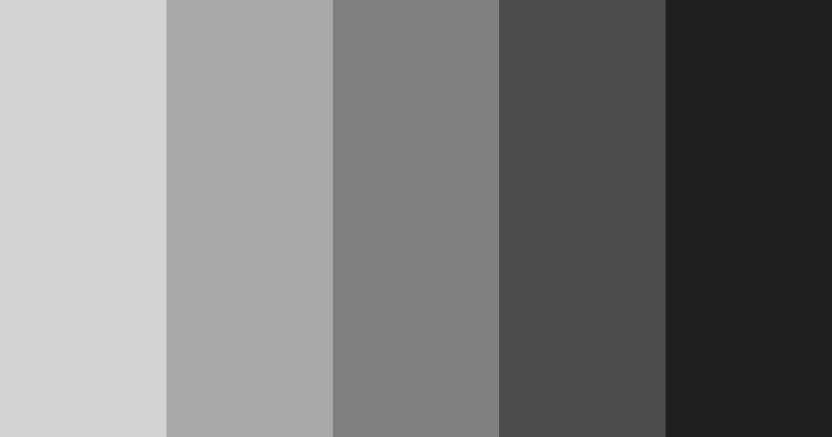 Download shades of shadow color palette PNG image (landscape)