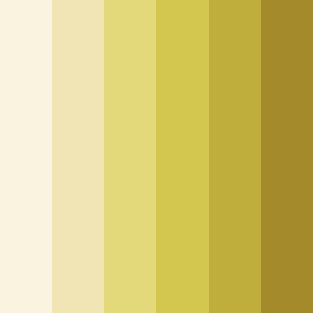 Download sunlit meadow color palette PNG image (square)