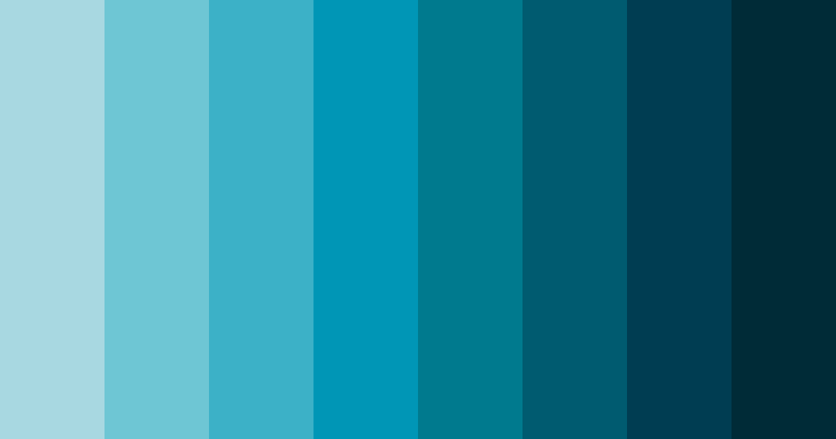 Download abyssal blues color palette PNG image (landscape)