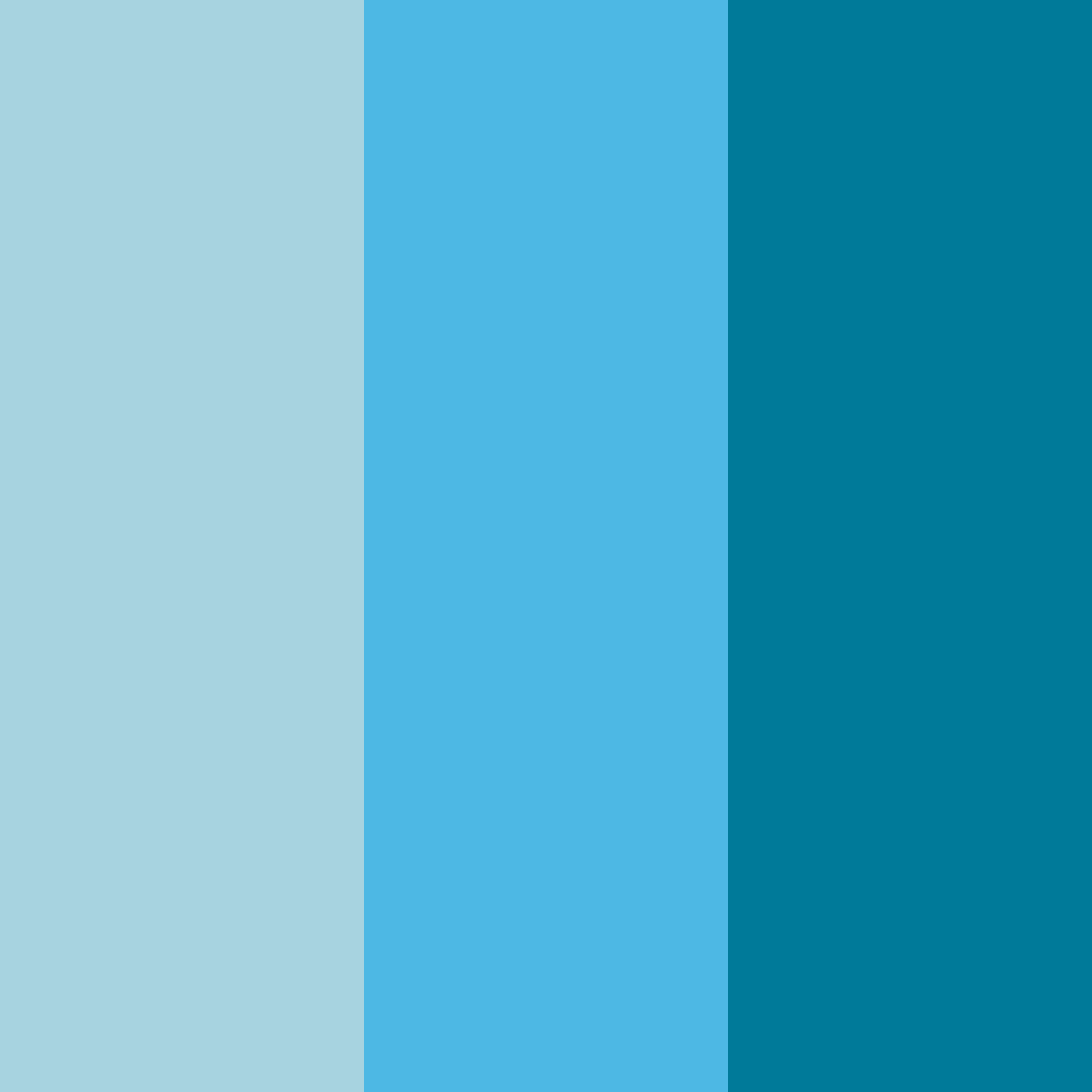 Download blue ocean breeze color palette PNG image (square)