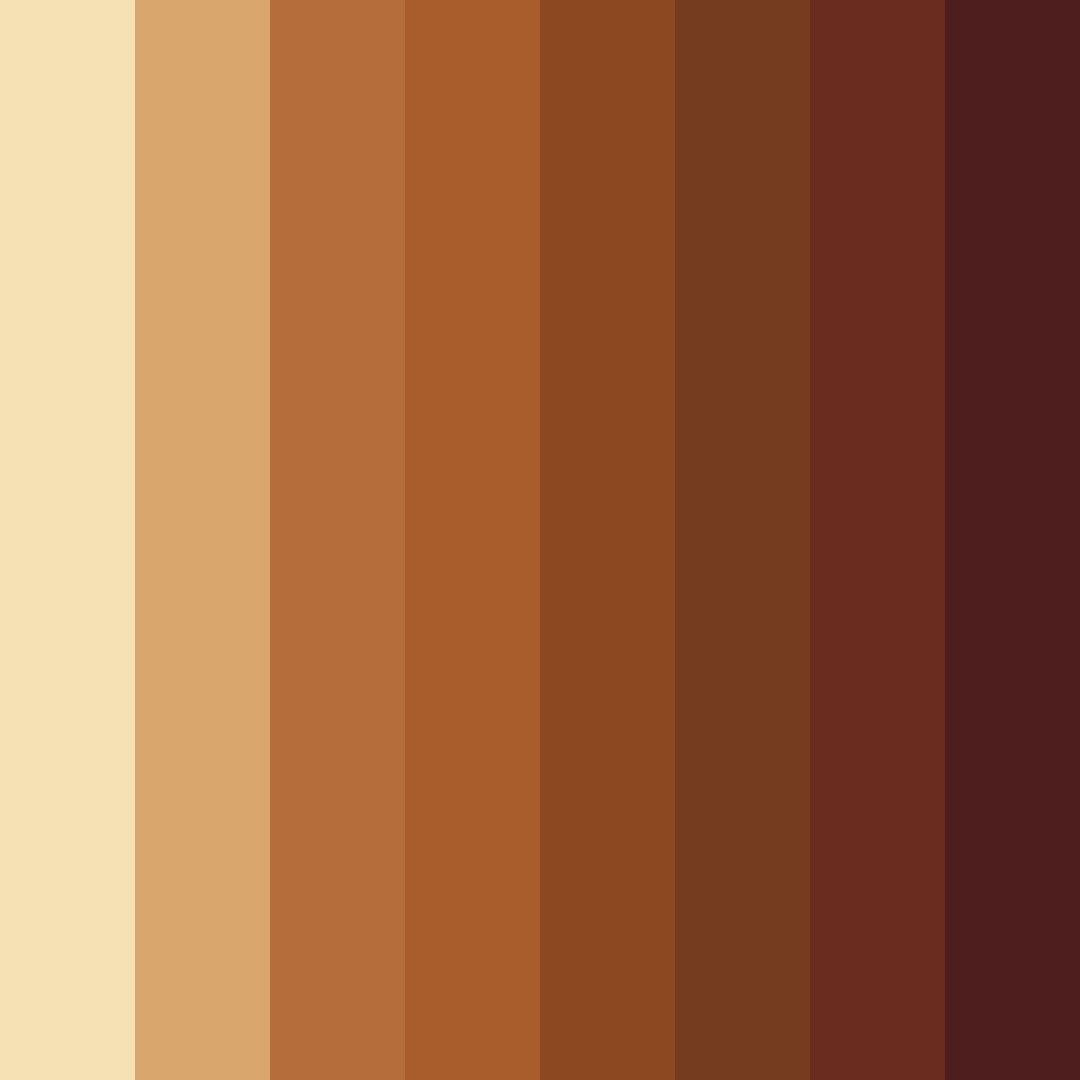 Download harvested hues color palette PNG image (square)