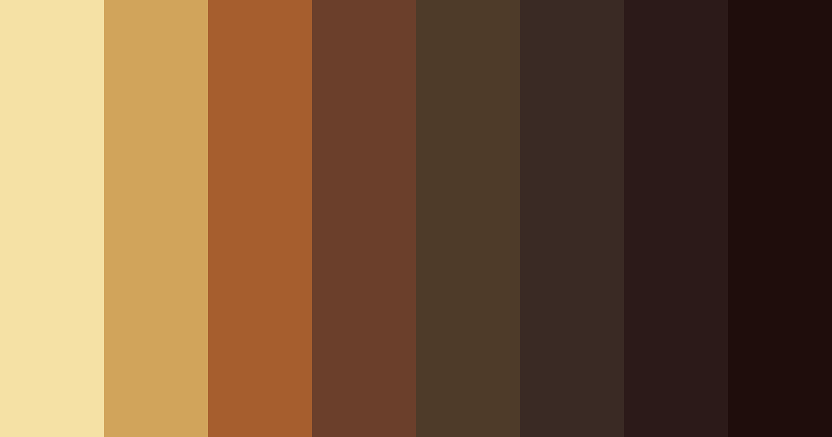 Download woodland whisper color palette PNG image (landscape)
