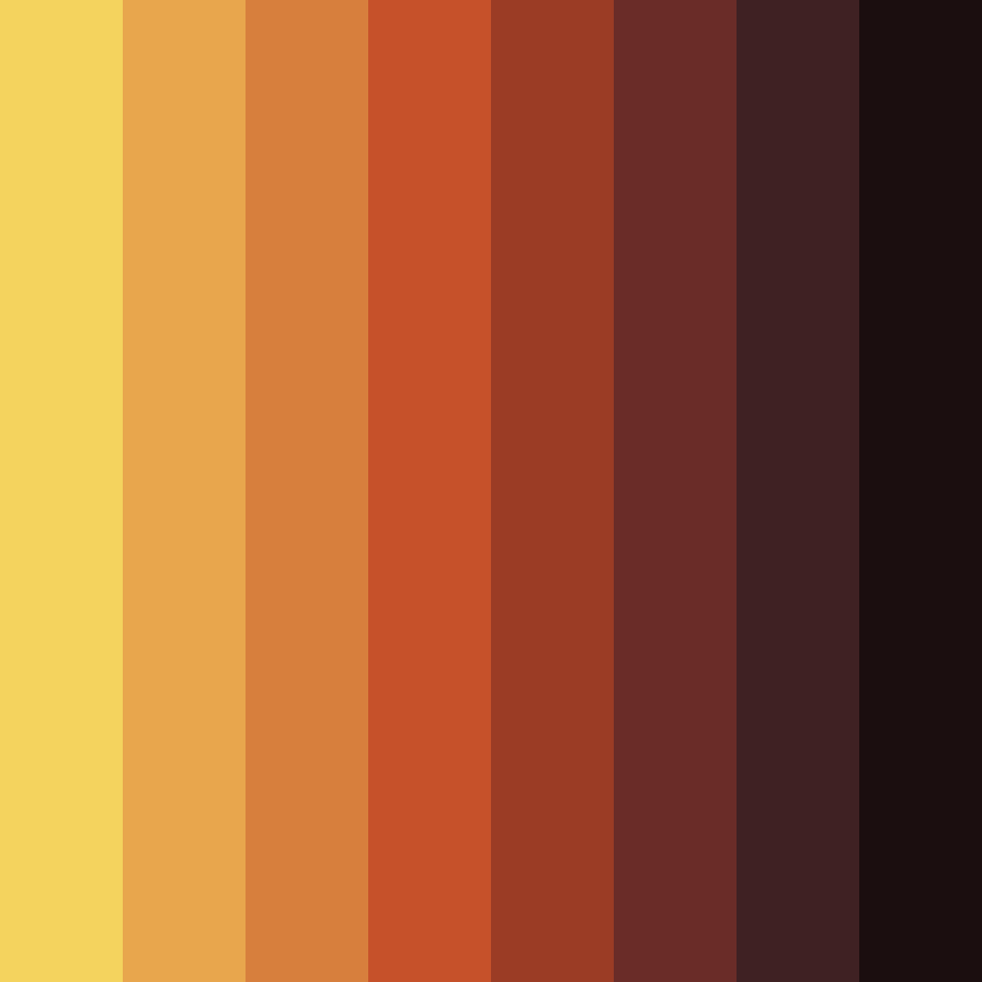 Download rustic emberwood color palette PNG image (square)