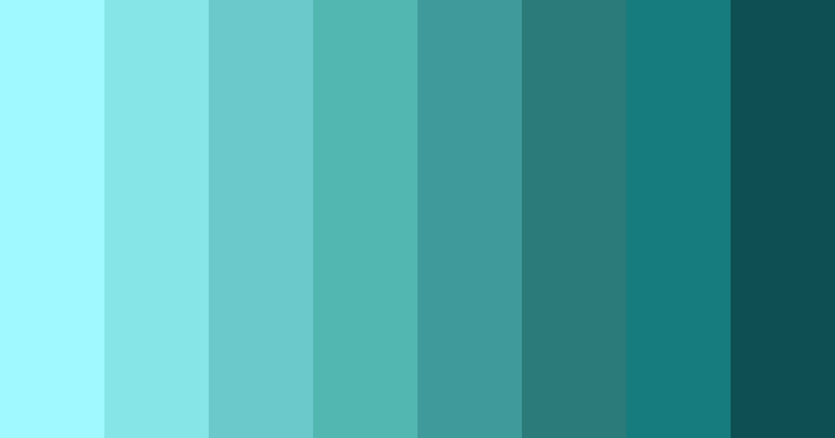 Download aqua oasis color palette PNG image (landscape)