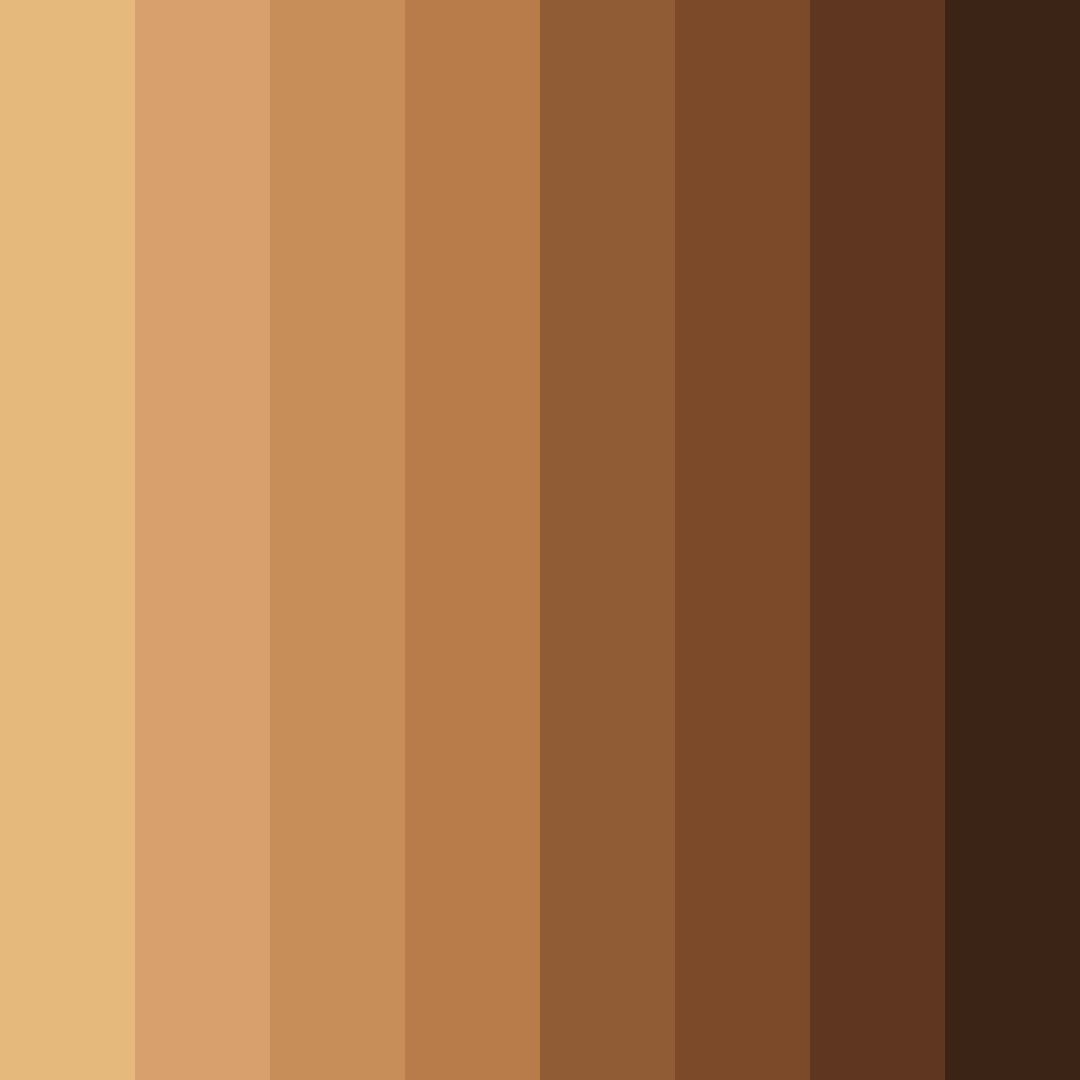 Download brown autumnforest color palette PNG image (square)