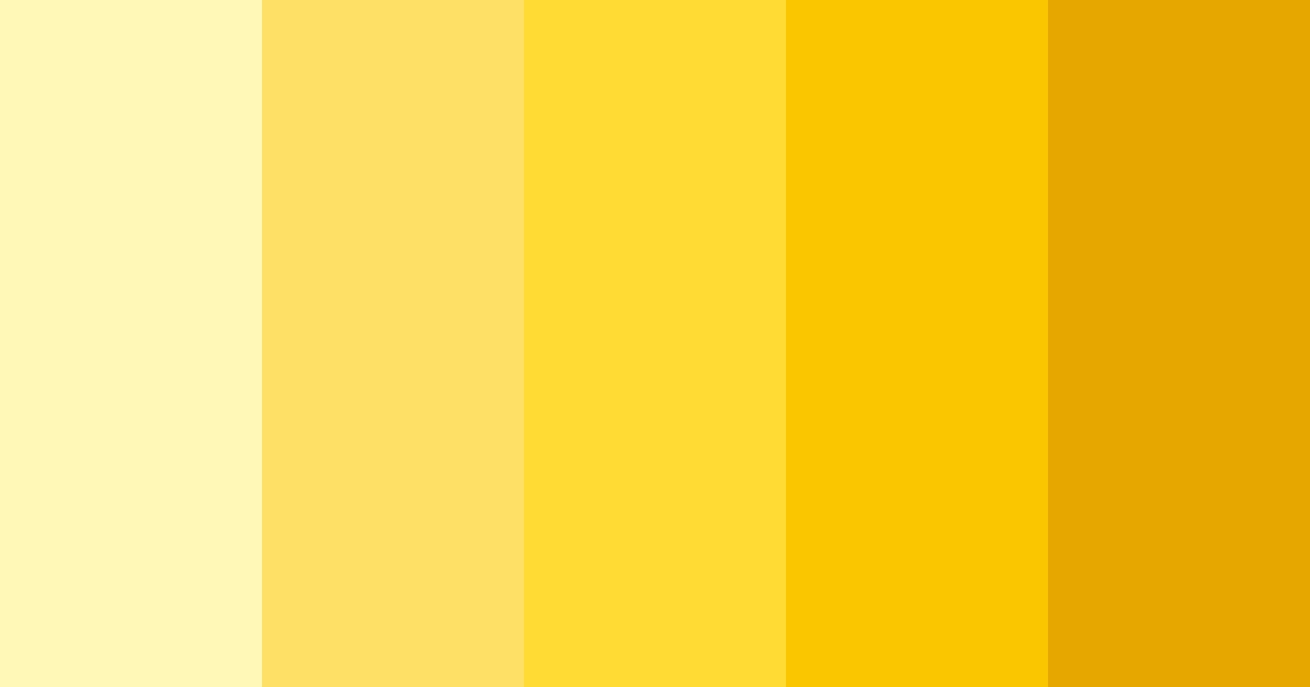 Download lemonade dream color palette PNG image (landscape)