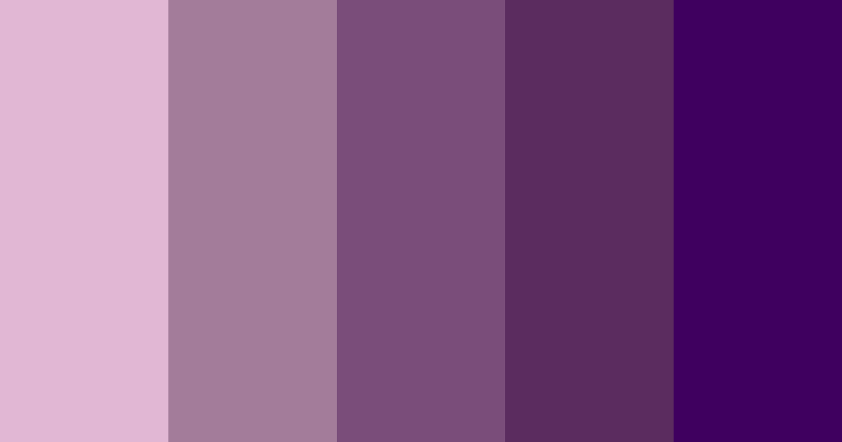 Download plum enchantment color palette PNG image (landscape)