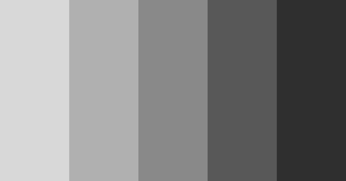 Download shades of silver whisper color palette PNG image (landscape)