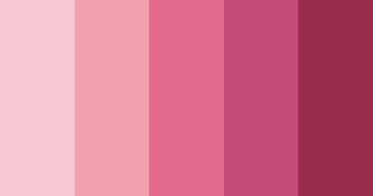 Download blush radiance color palette PNG image (landscape)