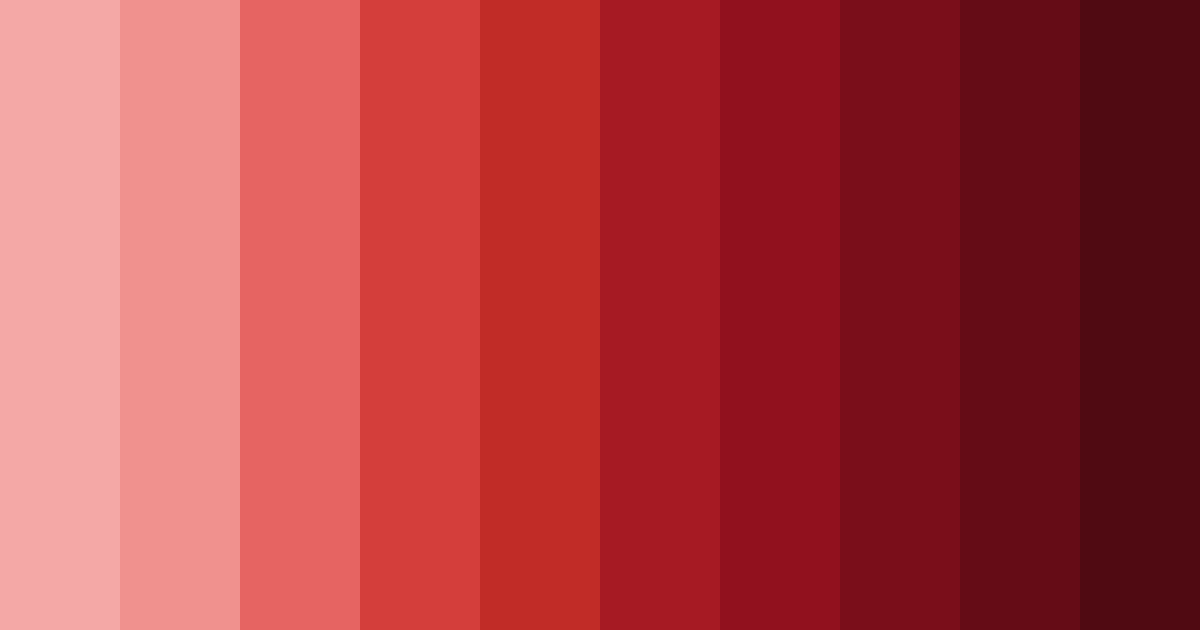 Download crimson dusk color palette PNG image (landscape)