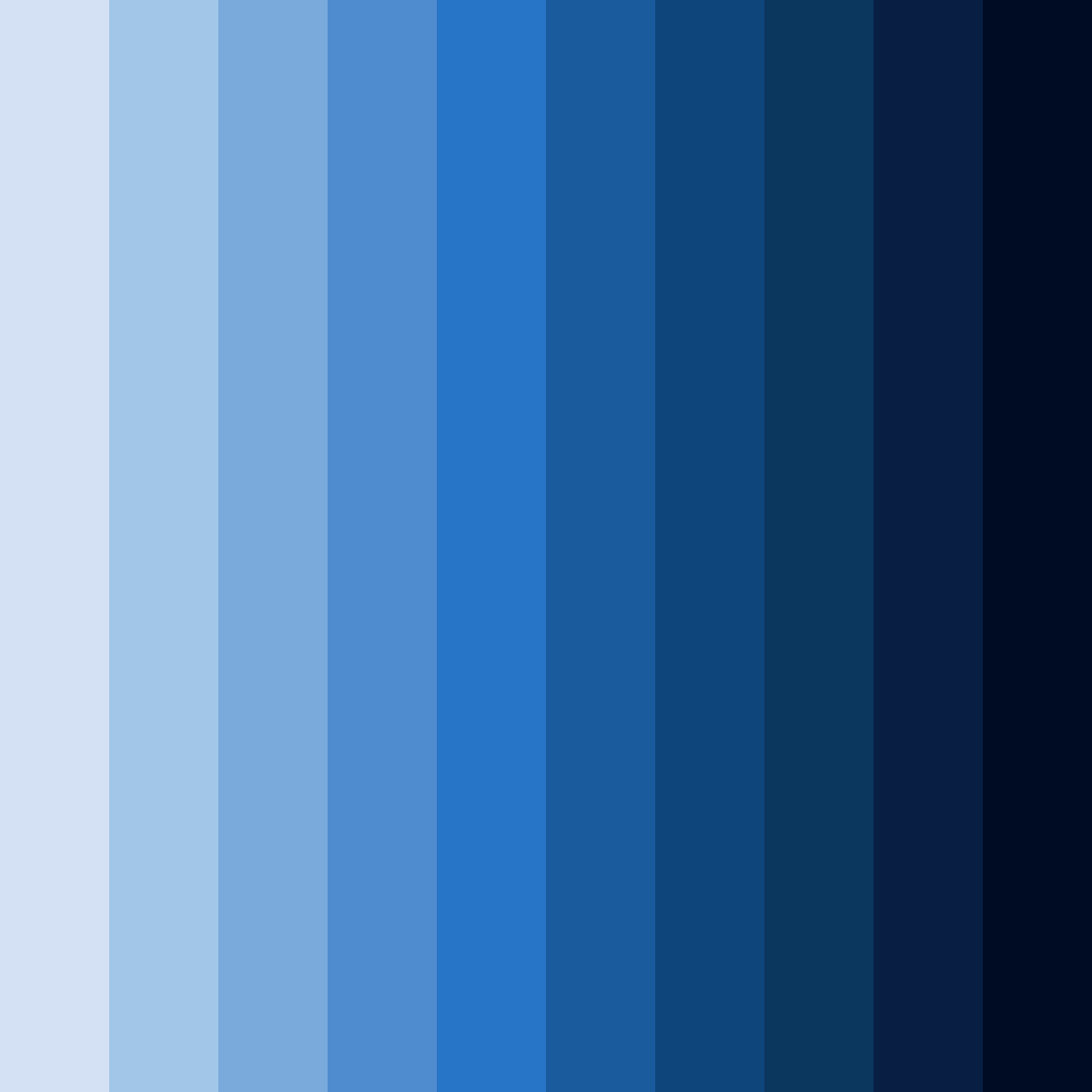 Download crisom blue color palette PNG image (square)