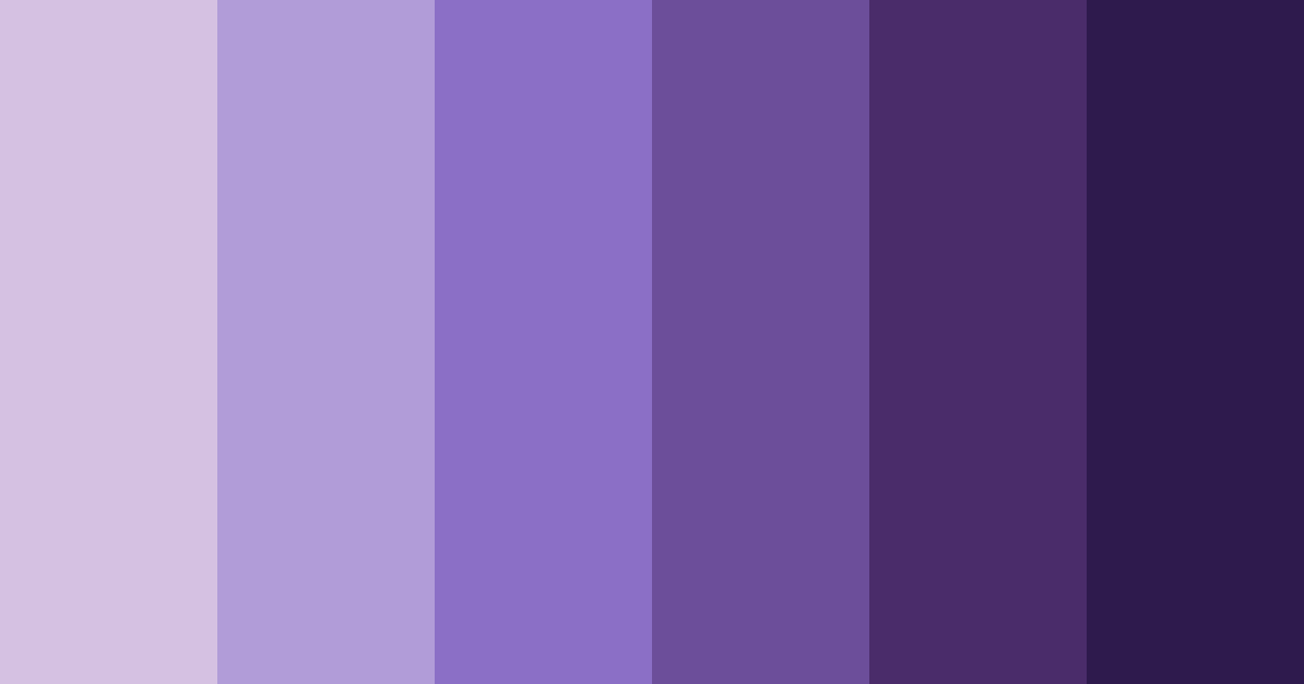 Download purple royal color palette PNG image (landscape)