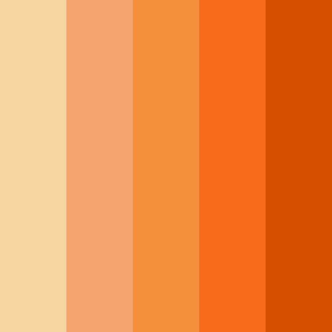 Download orange toy store color palette PNG image (square)