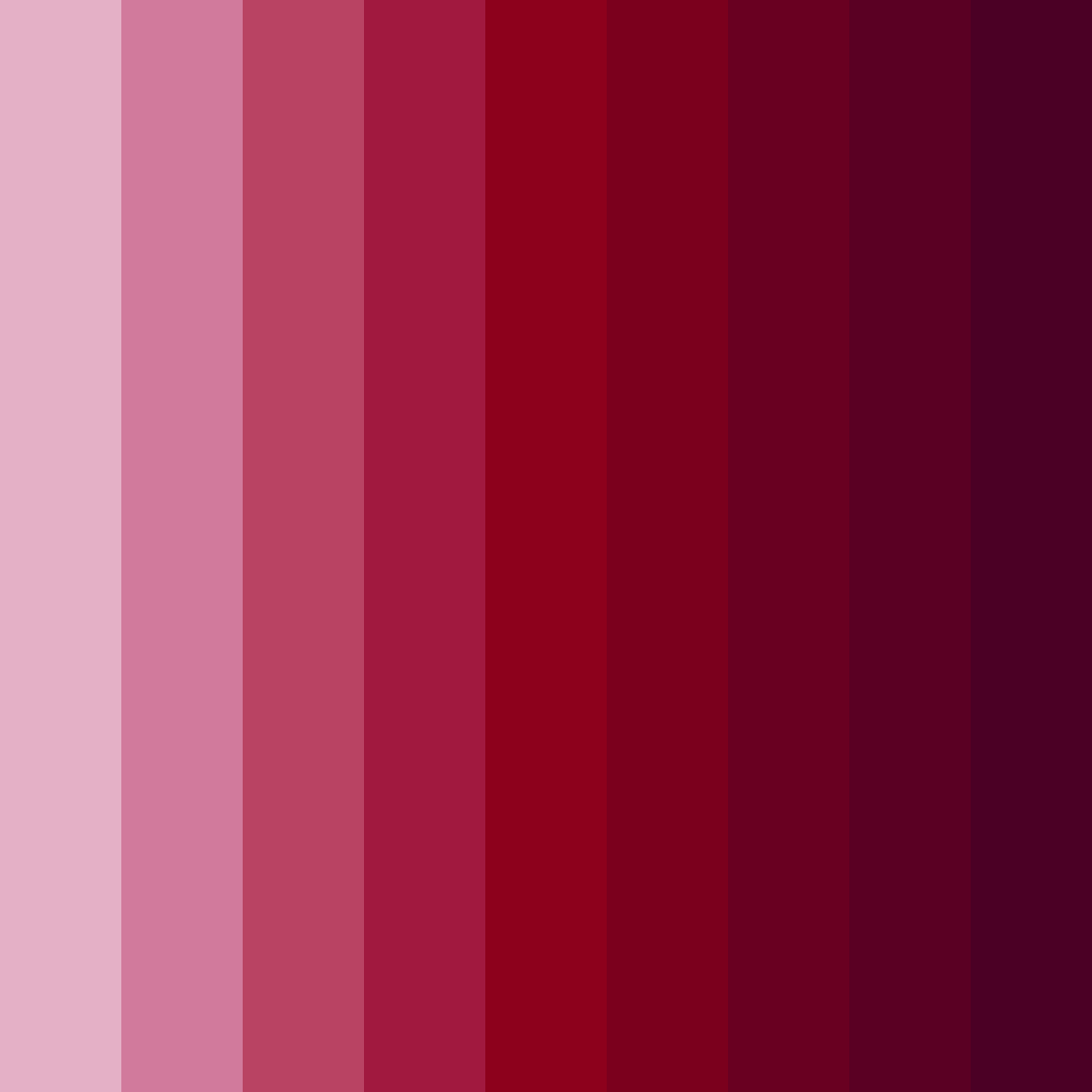 Download bordô shades color palette PNG image (square)