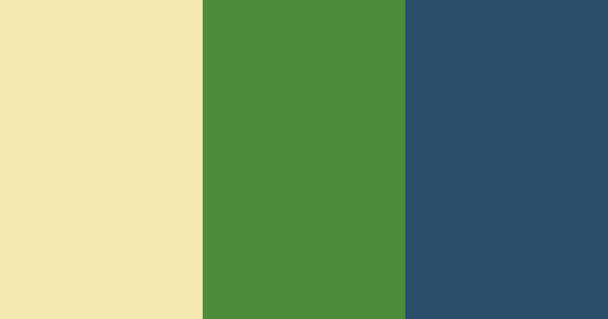 Download golden grove serenity color palette PNG image (landscape)