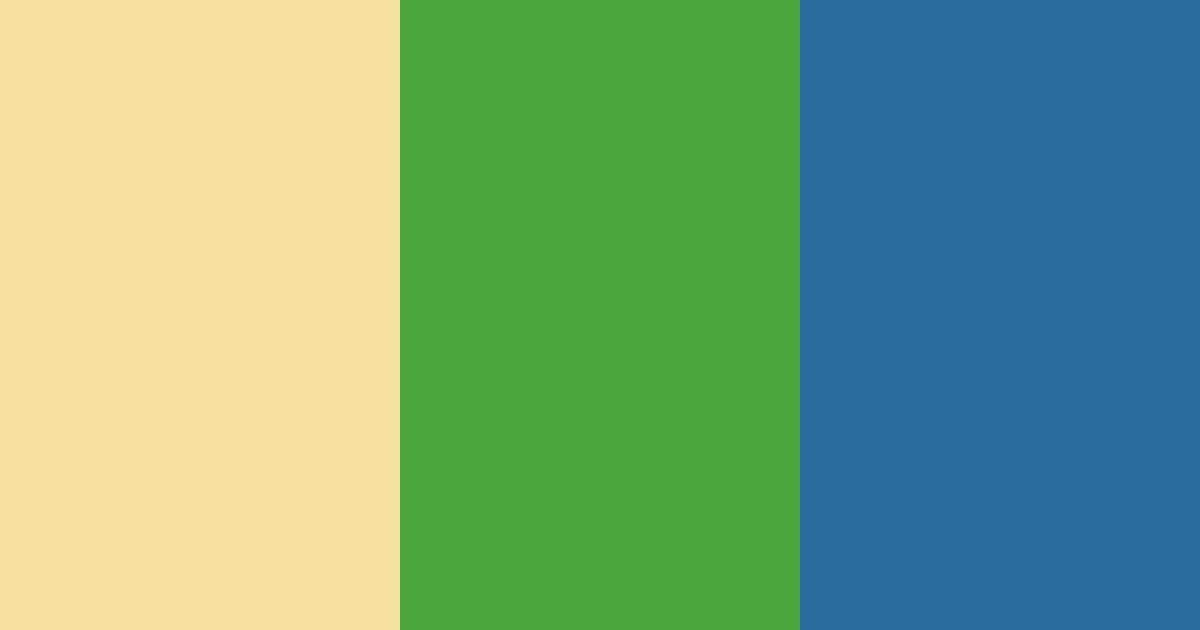 Download golden cream oasis color palette PNG image (landscape)