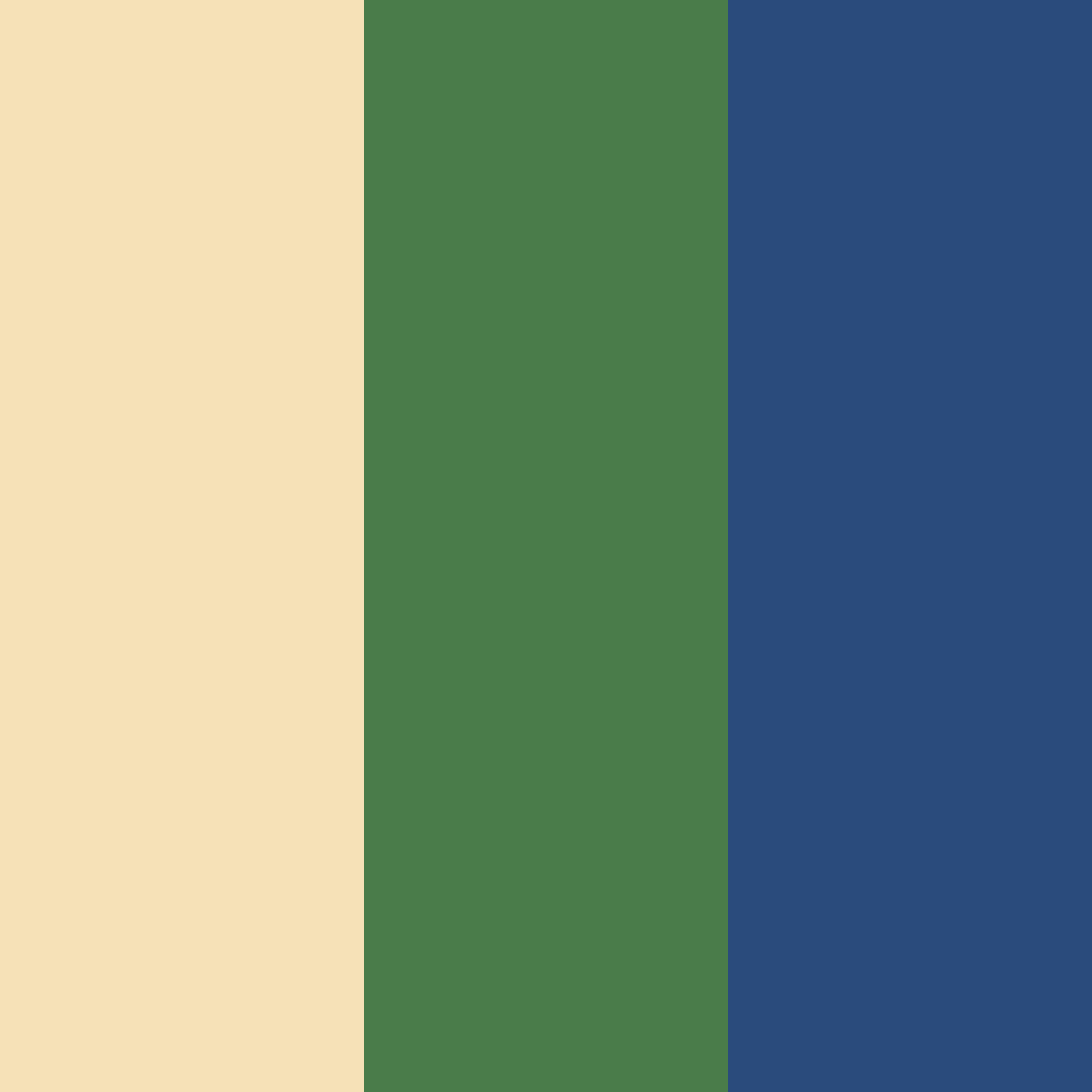 Download golden meadow serenity color palette PNG image (square)